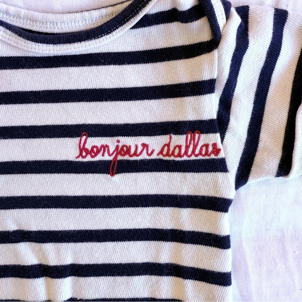 Madison Labiche Bonjour Dallas Baby Bodysuit